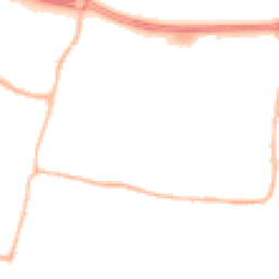 Night-time road noise heatmap for BN16 3JG