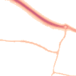Night-time road noise heatmap for BN16 3LF