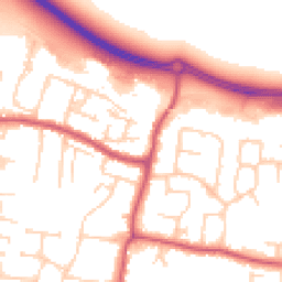 Daytime road noise heatmap for BN16 3LJ