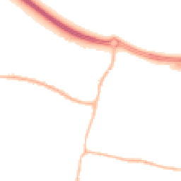 Night-time road noise heatmap for BN16 3LJ