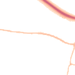 Night-time road noise heatmap for BN16 3LT