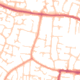 Daytime road noise heatmap for BN16 3PN