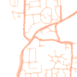 Daytime road noise heatmap for BN16 4DR