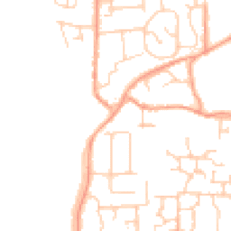Daytime road noise heatmap for BN16 4EA