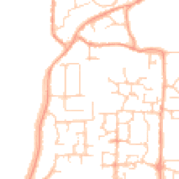 Daytime road noise heatmap for BN16 4HU