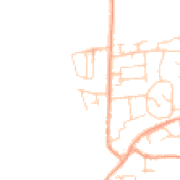 Daytime road noise heatmap for BN16 4JL