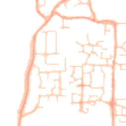Daytime road noise heatmap for BN16 4NH