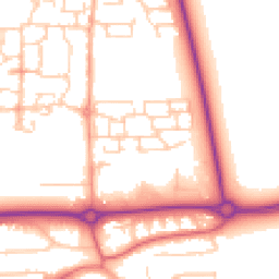 Daytime road noise heatmap for BN16 4PX