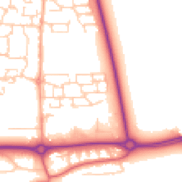 Daytime road noise heatmap for BN16 4QA