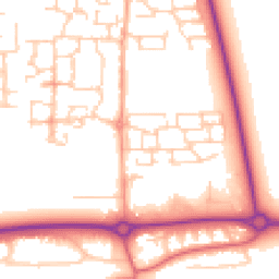 Daytime road noise heatmap for BN16 4QF
