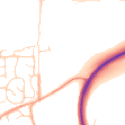 Daytime road noise heatmap for BN16 4RQ