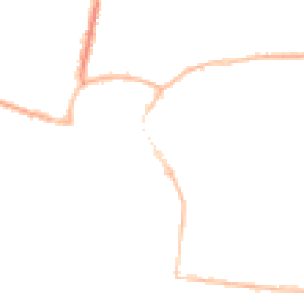 Night-time road noise heatmap for BN17 5HT