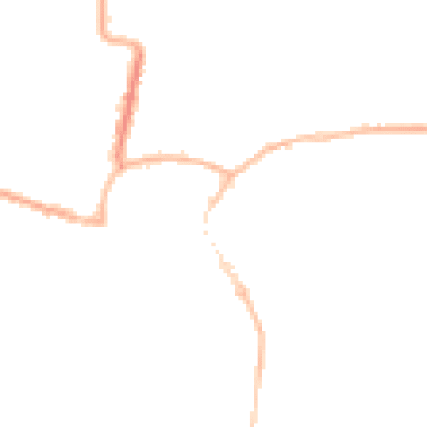 Night-time road noise heatmap for BN17 6AX