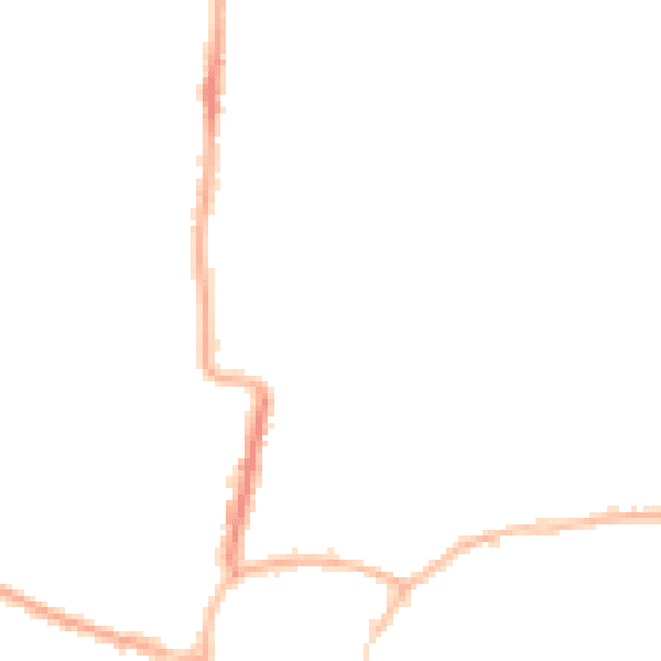Night-time road noise heatmap for BN17 6HA