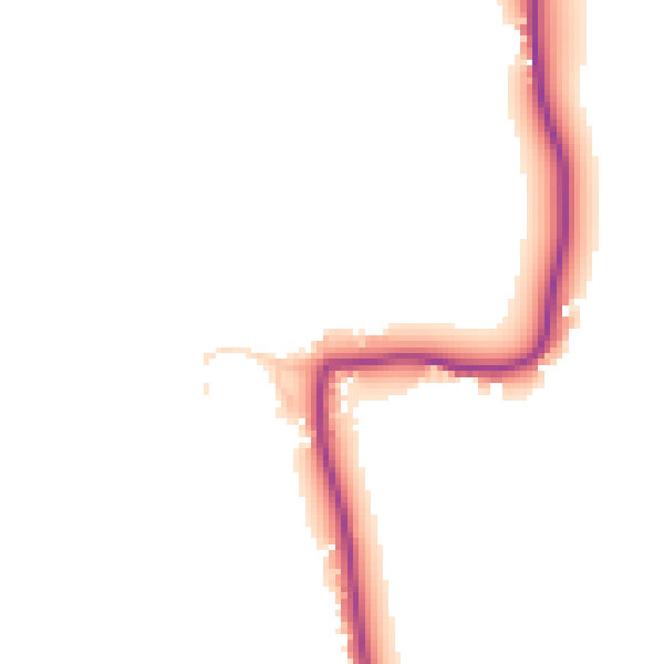 Daytime road noise heatmap for BN17 7QG