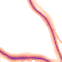 Daytime road noise heatmap for BN18 0AA