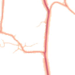 Daytime road noise heatmap for BN18 0AP