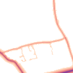 Daytime road noise heatmap for BN18 0BF