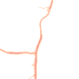 Daytime road noise heatmap for BN18 0BJ