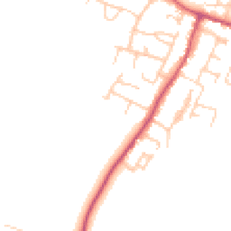 Daytime road noise heatmap for BN18 0BR
