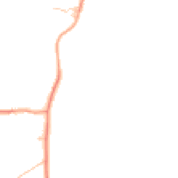 Daytime road noise heatmap for BN18 0BT