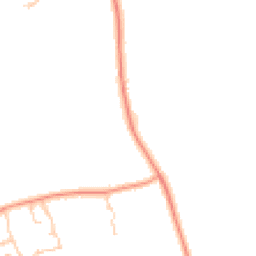 Daytime road noise heatmap for BN18 0BY