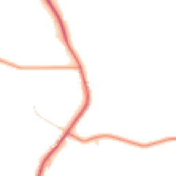 Daytime road noise heatmap for BN18 0DL