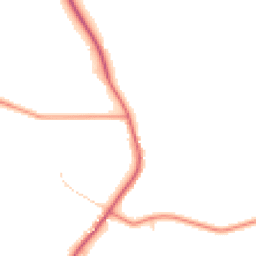 Daytime road noise heatmap for BN18 0DN
