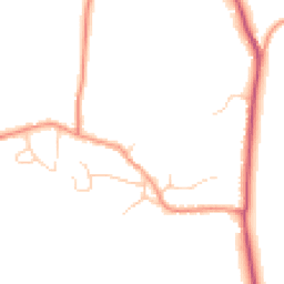 Daytime road noise heatmap for BN18 0FQ