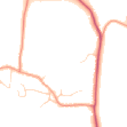 Daytime road noise heatmap for BN18 0GY