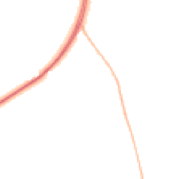 Night-time road noise heatmap for BN18 0LX