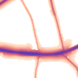 Daytime road noise heatmap for BN18 0LY