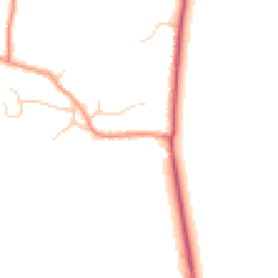 Daytime road noise heatmap for BN18 0PQ