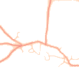 Daytime road noise heatmap for BN18 0PY