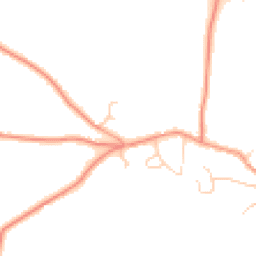 Daytime road noise heatmap for BN18 0QE