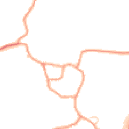 Daytime road noise heatmap for BN18 0RP
