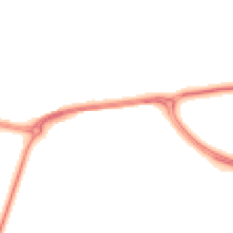 Night-time road noise heatmap for BN18 0SH