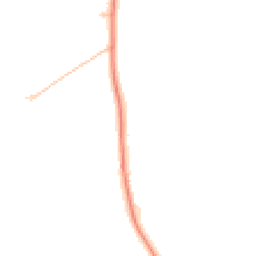 Daytime road noise heatmap for BN18 0TR