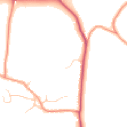 Daytime road noise heatmap for BN18 0XF
