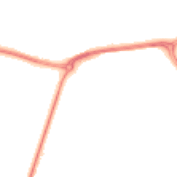Night-time road noise heatmap for BN18 0YF