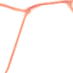 Night-time road noise heatmap for BN18 0YS