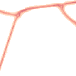 Night-time road noise heatmap for BN18 0YU