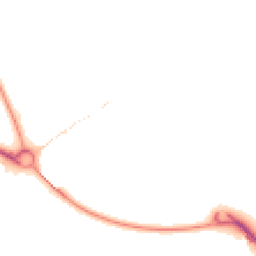 Night-time road noise heatmap for BN18 9FG