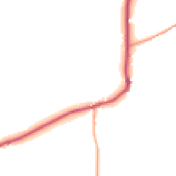 Daytime road noise heatmap for BN18 9GY