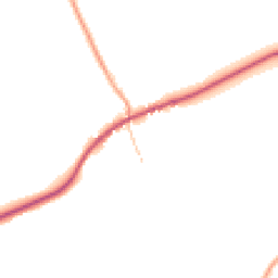 Daytime road noise heatmap for BN18 9LN