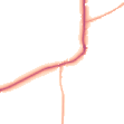 Daytime road noise heatmap for BN18 9LP