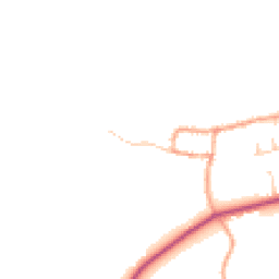 Daytime road noise heatmap for BN18 9NF