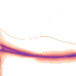 Daytime road noise heatmap for BN18 9PL