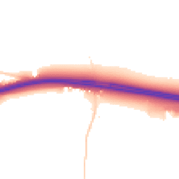 Daytime road noise heatmap for BN18 9PP