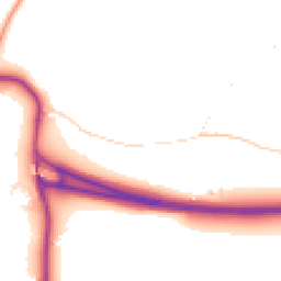 Daytime road noise heatmap for BN18 9PQ